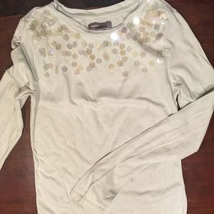 Adorable Aqua Long Sleeved Tee